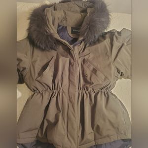 Coat me brand down coat warm as could be!